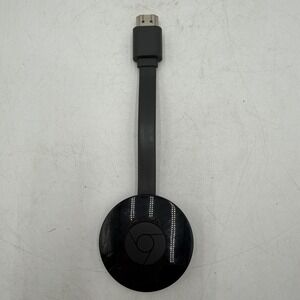 Google Chromecast Model NC2-6A5 HDMI Black 2nd Device Only